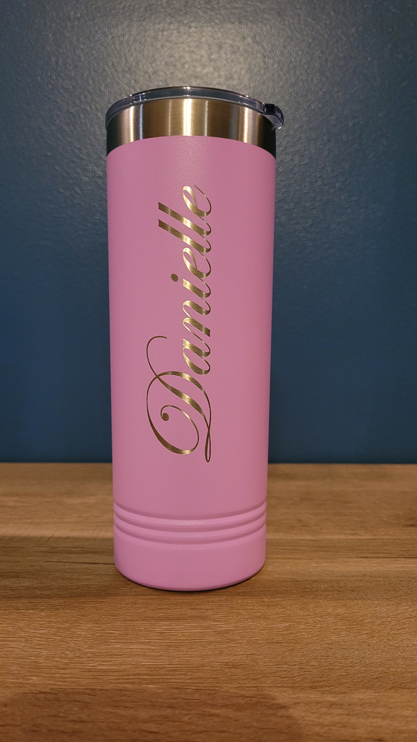 Skinny Tumblers with Clear Slider Lid-Polar Camel Tumbler