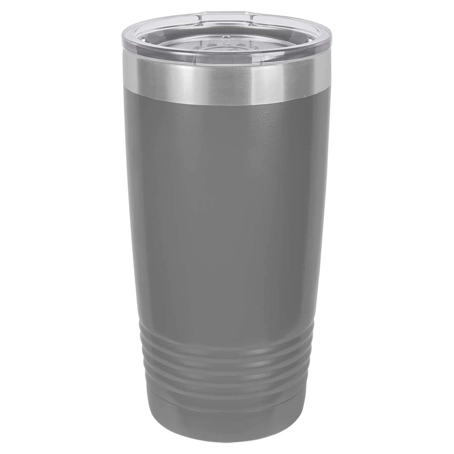 Custom Polar Camel Ringneck Tumbler with Clear Lid